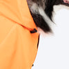 HUFT Magical Mist Raincoat With Harness Opening For Dog - Orange - Heads Up For Tails