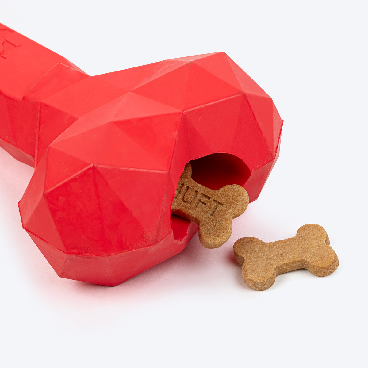 HUFT Chewtastic Snack Stick Chew Toy For Dog - Red - Heads Up For Tails