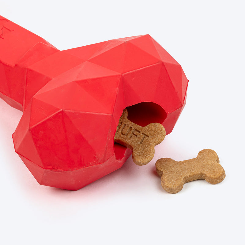 HUFT Chewtastic Snack Stick Chew Toy For Dog - Red - Heads Up For Tails