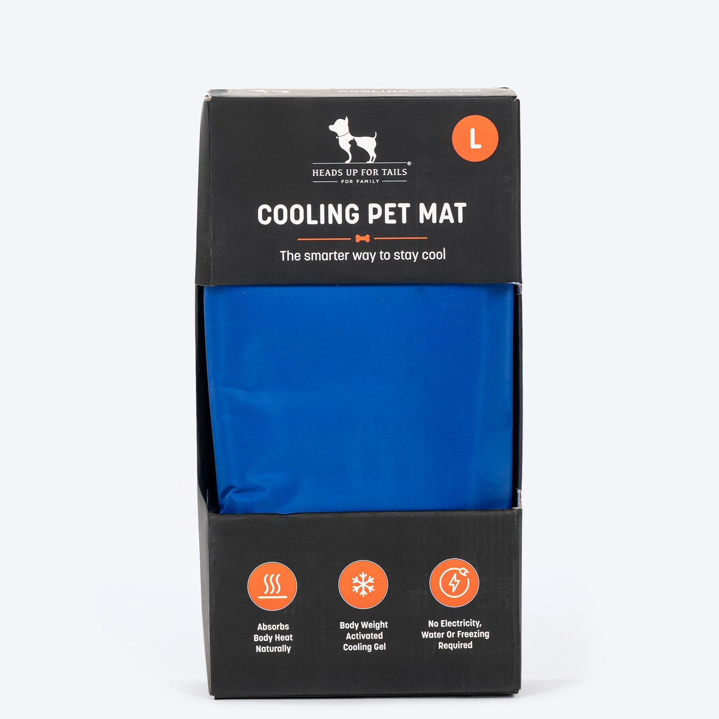 HUFT Cooling Mat For Pets - Blue - Heads Up For Tails