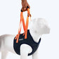 HUFT Trooper Front Leg Support Lift Harness For Dogs - Navy Blue - Heads Up For Tails
