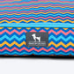 HUFT Zig - Zag Wag Lounger Dog Bed - Blue - Heads Up For Tails