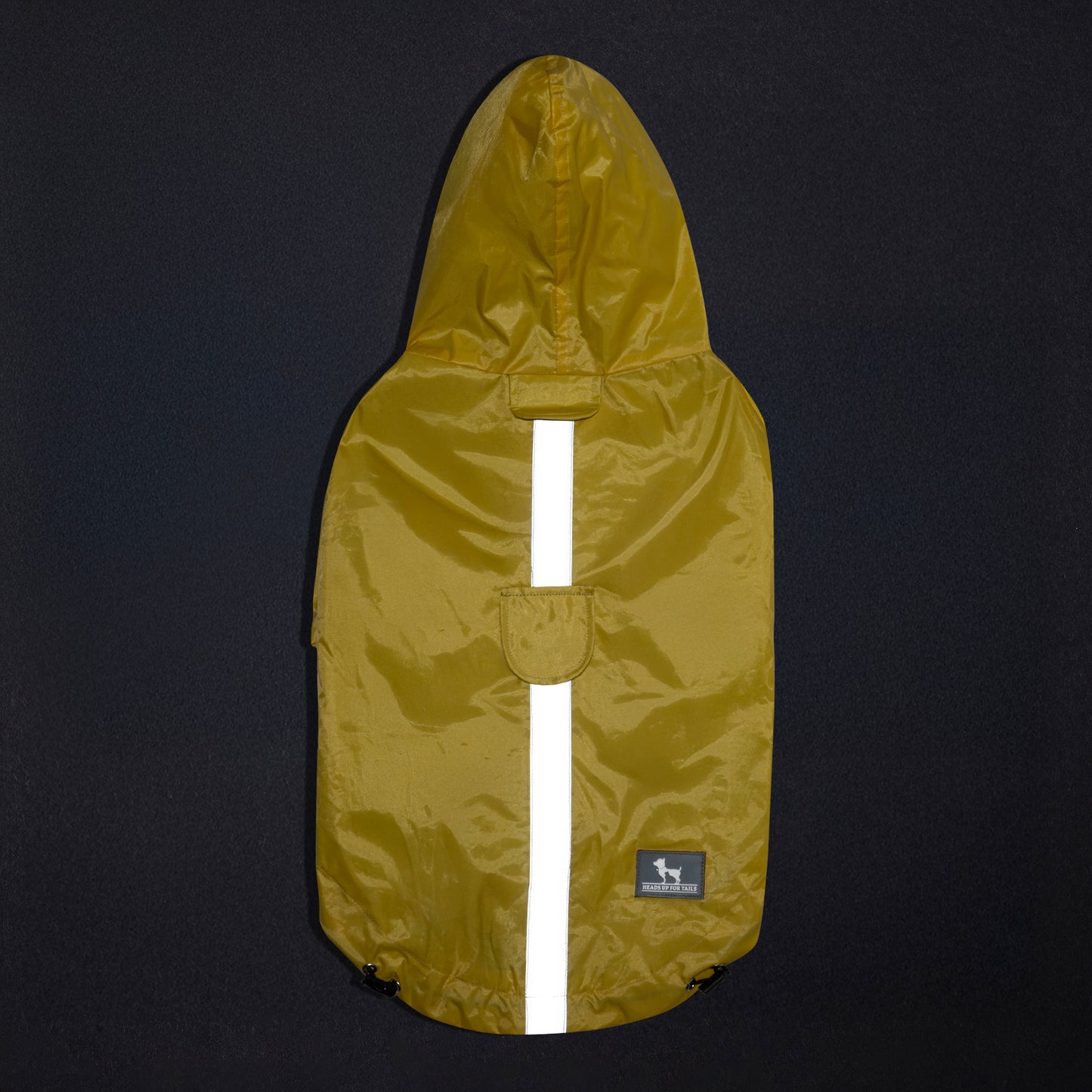 HUFT Magical Mist Raincoat With Harness Opening For Dog - Yellow