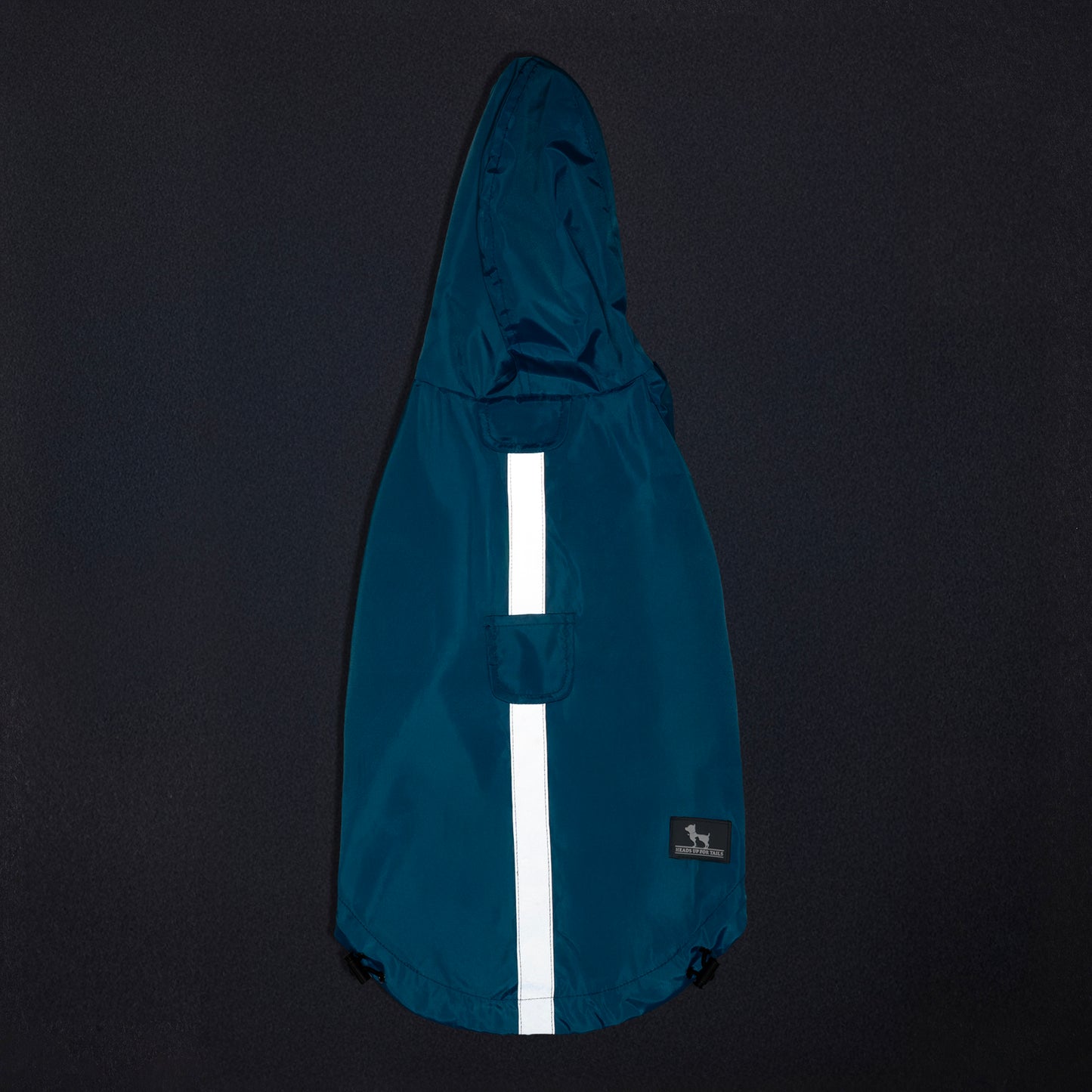 HUFT Magical Mist Raincoat With Harness Opening For Dog - Sky Blue - Heads Up For Tails