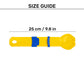 TLC Stick Treat Dispenser For Cat - Yellow & Blue