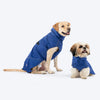 Dash Dog DewDrop Raincoat For Dog - Navy Blue - Heads Up For Tails