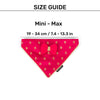 HUFT Shahi Brocade Scarf For Pet - Pink