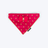 HUFT Shahi Brocade Bandana For Dog - Pink