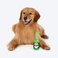 HUFT Beer Bottle Rubber Toy For Dog - Green & Black - Heads Up For Tails