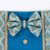 HUFT Regal Bloom Bandana For Dog - Blue
