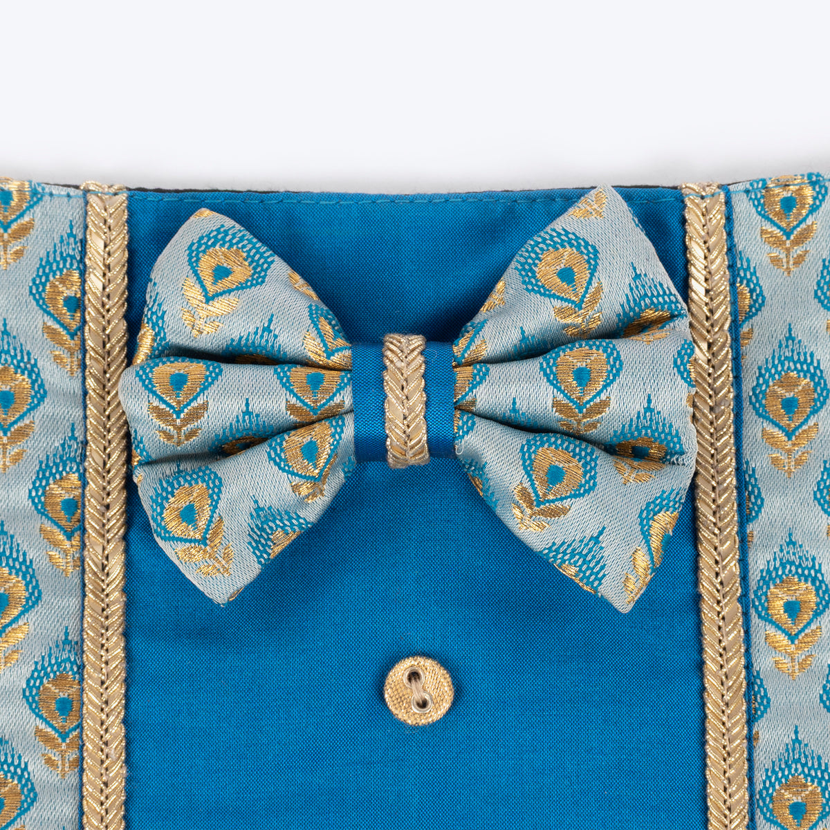 HUFT Regal Bloom Bandana For Dog - Blue