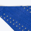 HUFT Shahi Sitara Bandana For Dog - Blue