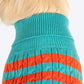 HUFT Snug Stripes Sweater For Dog - Turquoise Orange