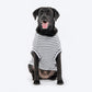 HUFT Cuddle Bug Striped T-Shirt For Dog - Black & White
