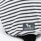 HUFT Cuddle Bug Striped T-Shirt For Dog - Black & White