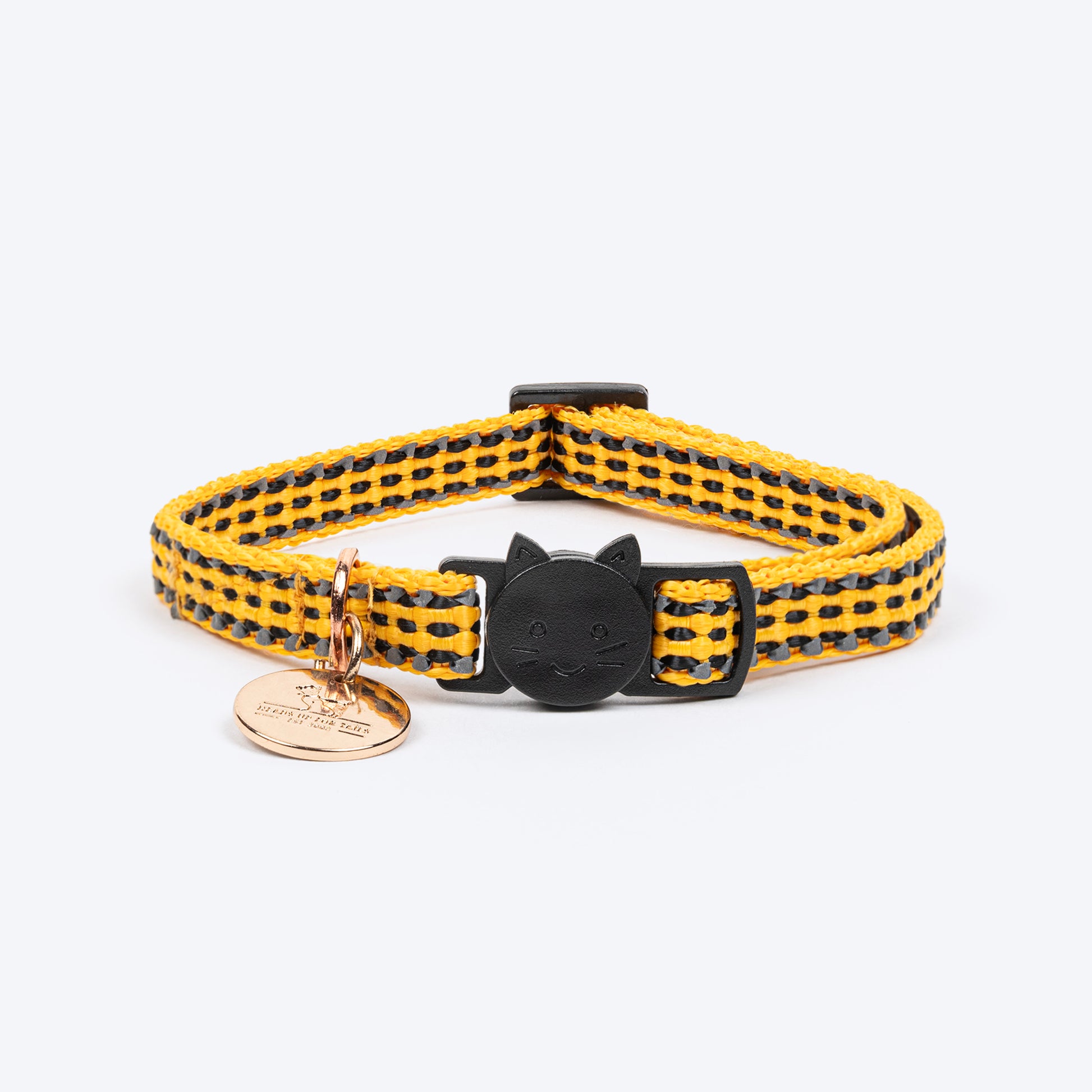 HUFT Reflective Collar For Cat - Red & Yellow - 2 pcs - Heads Up For Tails