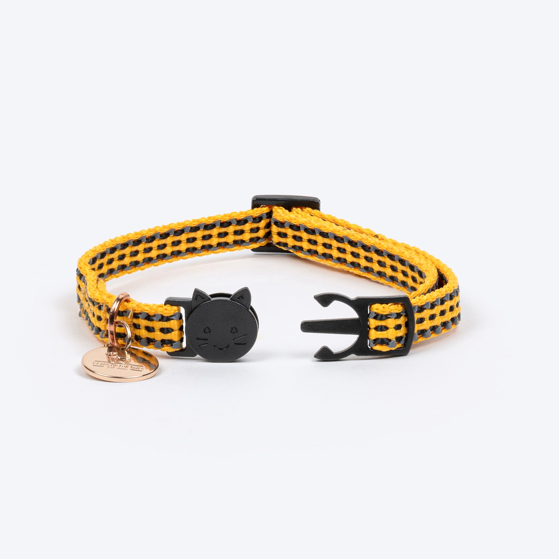 HUFT Reflective Collar For Cat - Red & Yellow - 2 pcs - Heads Up For Tails