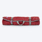 Dash Dog On-The-Go Reversible Outdoor Dog Mat - Maroon & Grey - Heads Up For Tails