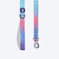 Dash Dog Flow Print Leash - Pink & Aqua Blue