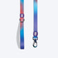 Dash Dog Flow Printed Leash - Violet & Red - Heads Up For Tails