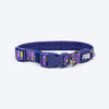 Dash Dog Pixel Padded Collar For Dog - Purple - Heads Up For Tails