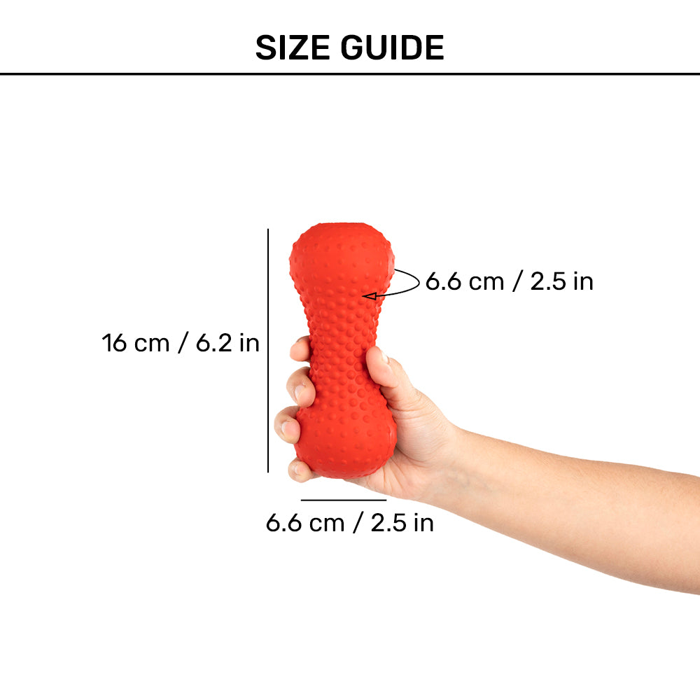 Dash Dog Dumbbell Chew Dog Toy - Red_10