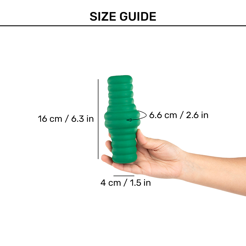 Dash Dog Tube Chew Dog Toy - Dark Green_11