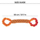 Dash Dog Tug-O-War Bungee Rope Toy For Dog - Orange