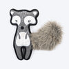 Dash Dog Forest Fox Plush Toy For Dog - Grey - Heads Up For Tails