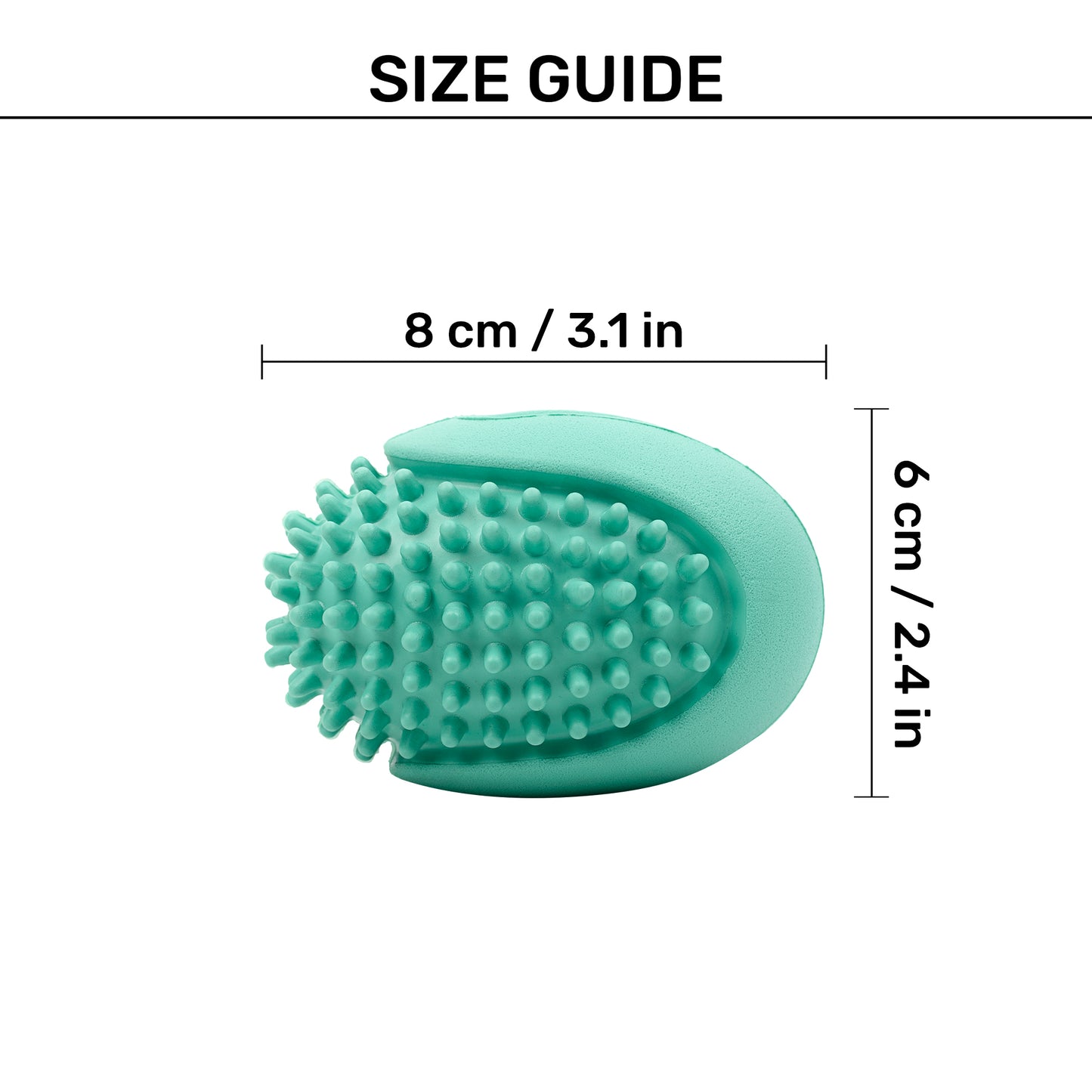 Dash Dog Explorer's Shell Chew Toy For Dog - Teal - Heads Up For Tails
