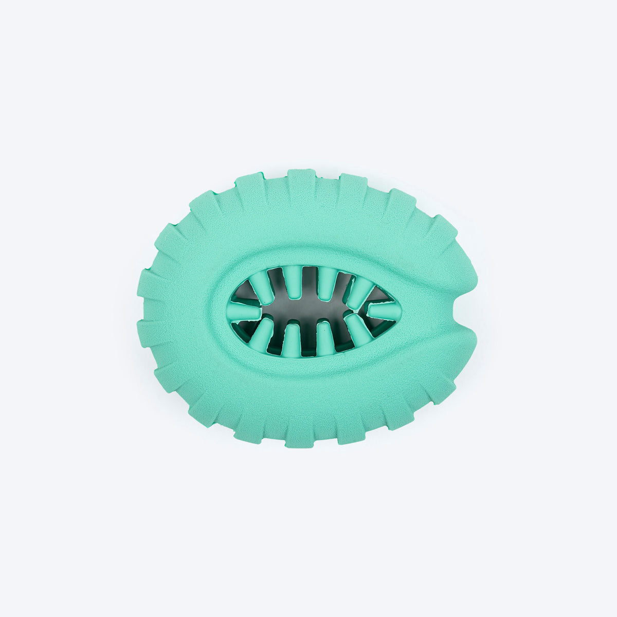 Dash Dog Power Ring Chew Toy For Dog - Teal - Heads Up For Tails