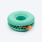Dash Dog Roll & Chew Tyre Toy For Dog - Teal