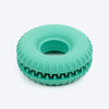 Dash Dog Roll & Chew Tyre Toy For Dog - Teal - Heads Up For Tails