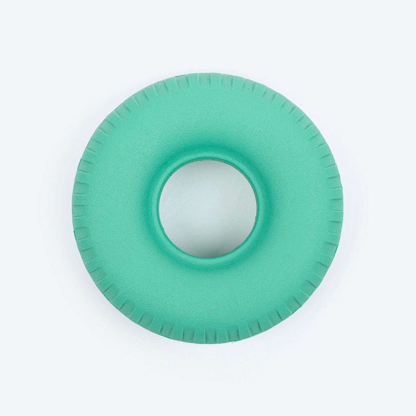 Dash Dog Roll & Chew Tyre Toy For Dog - Teal