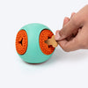 Dash Dog Quadrafun Chew Toy For Dog - Blue & Orange - Heads Up For Tails
