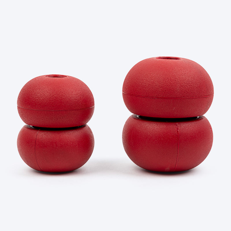 Dash Dog Twist 'n' Chew Toy For Dog - Red - Heads Up For Tails