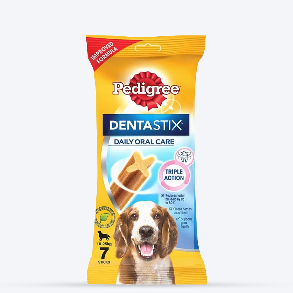Pedigree Dentastix Dog Treat Weekly Pack For Medium Breed - 180 g_01