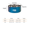 Dash Dog Rainbow Dog Bowl - Heads Up For Tails
