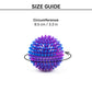 Dash Dog Spiky Ball Toy For Dog - Blue - Heads Up For Tails