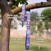 Dash Dog Galaxy Dual Handle Leash For Dog - Purple_02