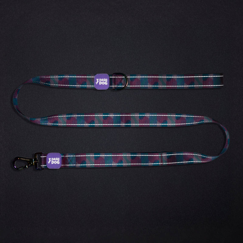 Dash Dog Galaxy Dual Handle Leash For Dog - Purple_13