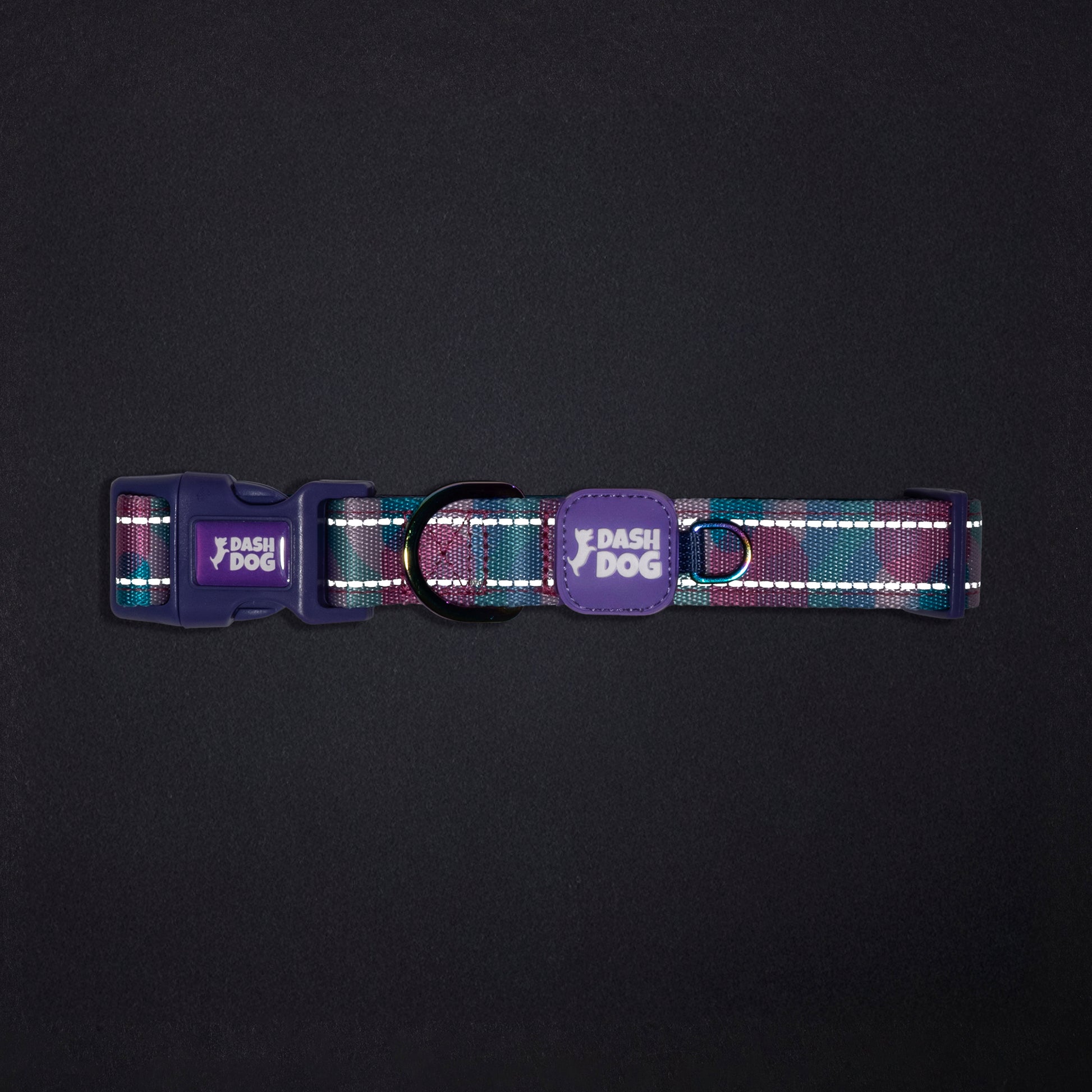 Dash Dog Galaxy Padded Collar For Dog - Purple_12