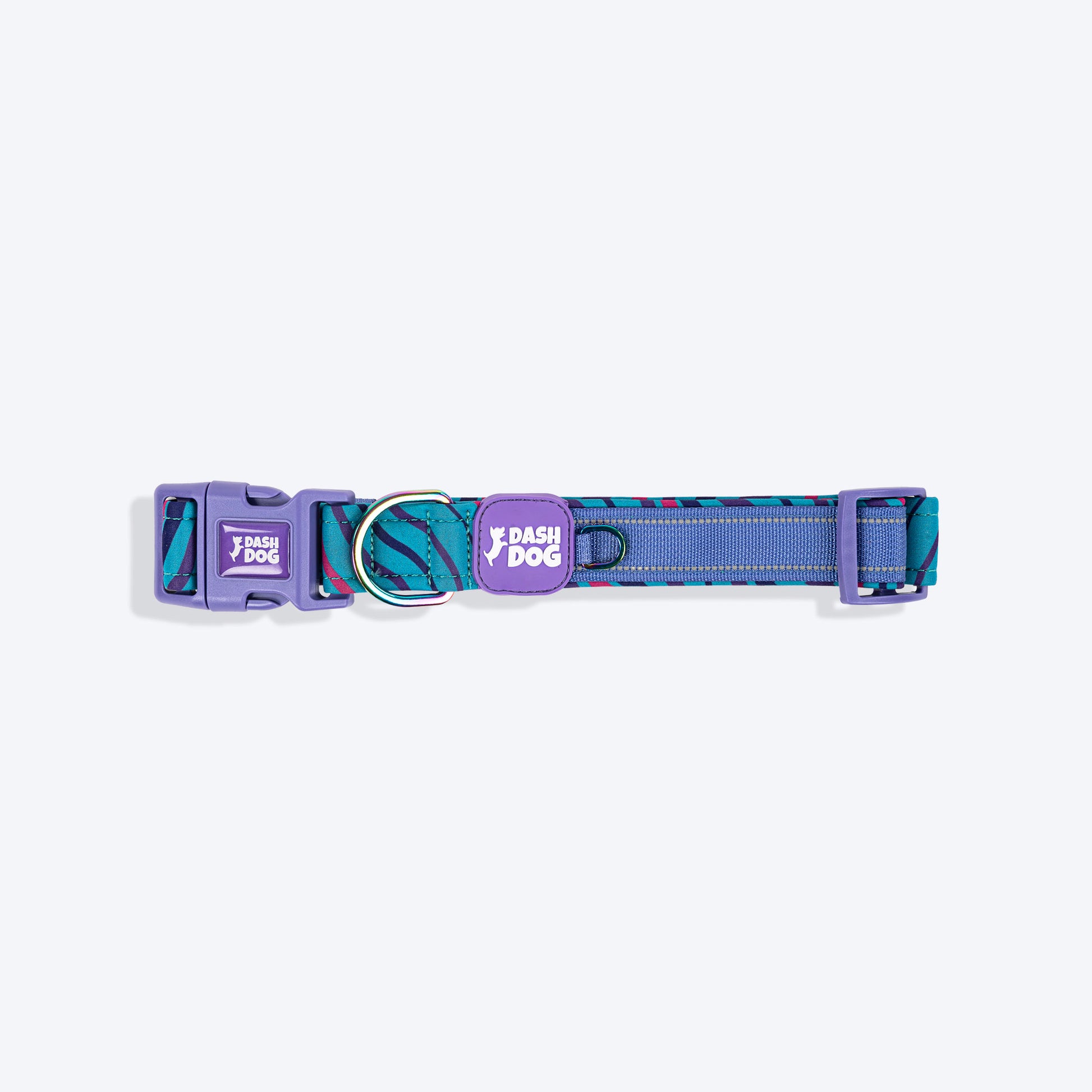 Dash Dog Ocean Breeze Padded Collar For Dog - Teal Blue_09
