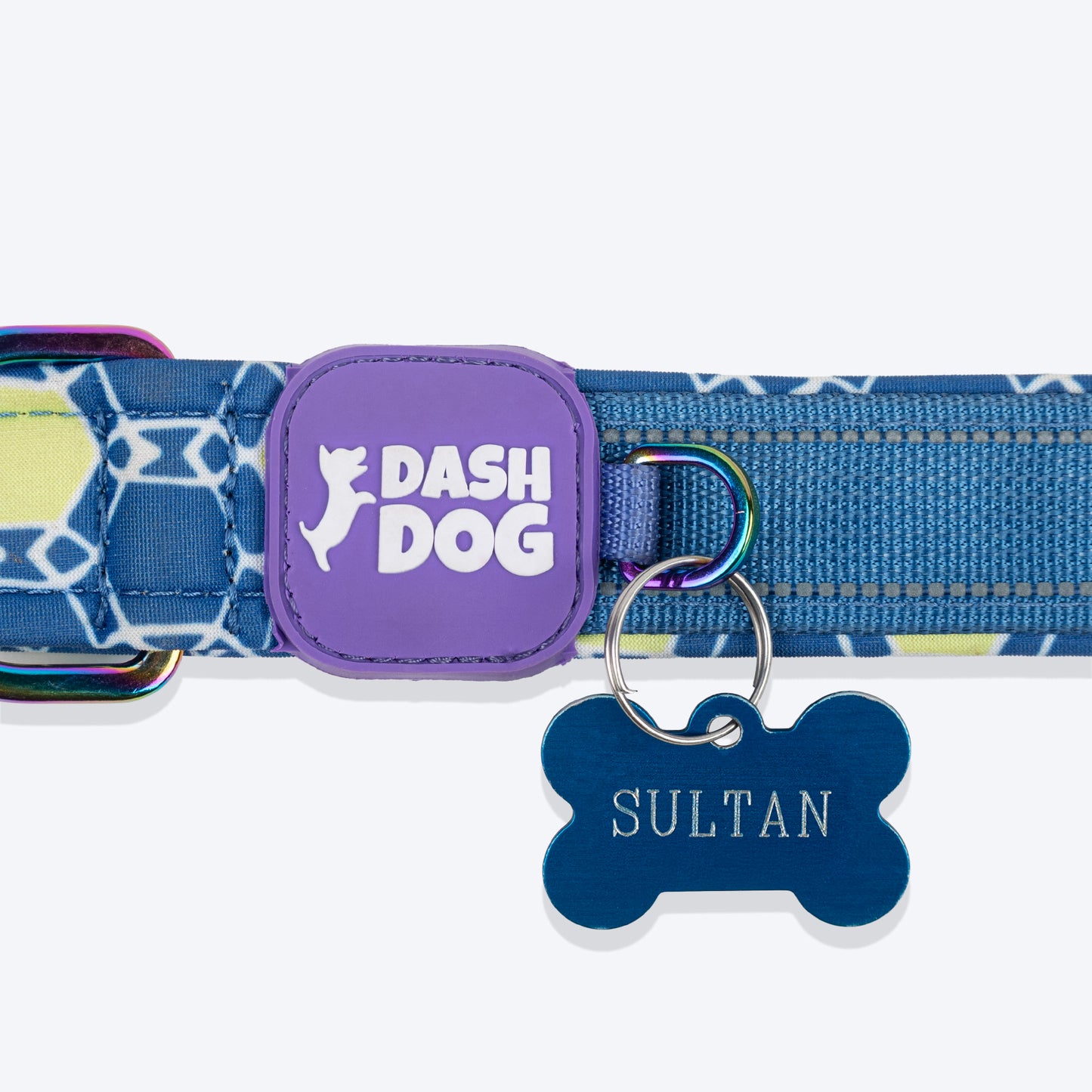 Dash_Dog_Wildcrest_Padded_Collar_For_Dog_-_Blue_Neon_Green_12