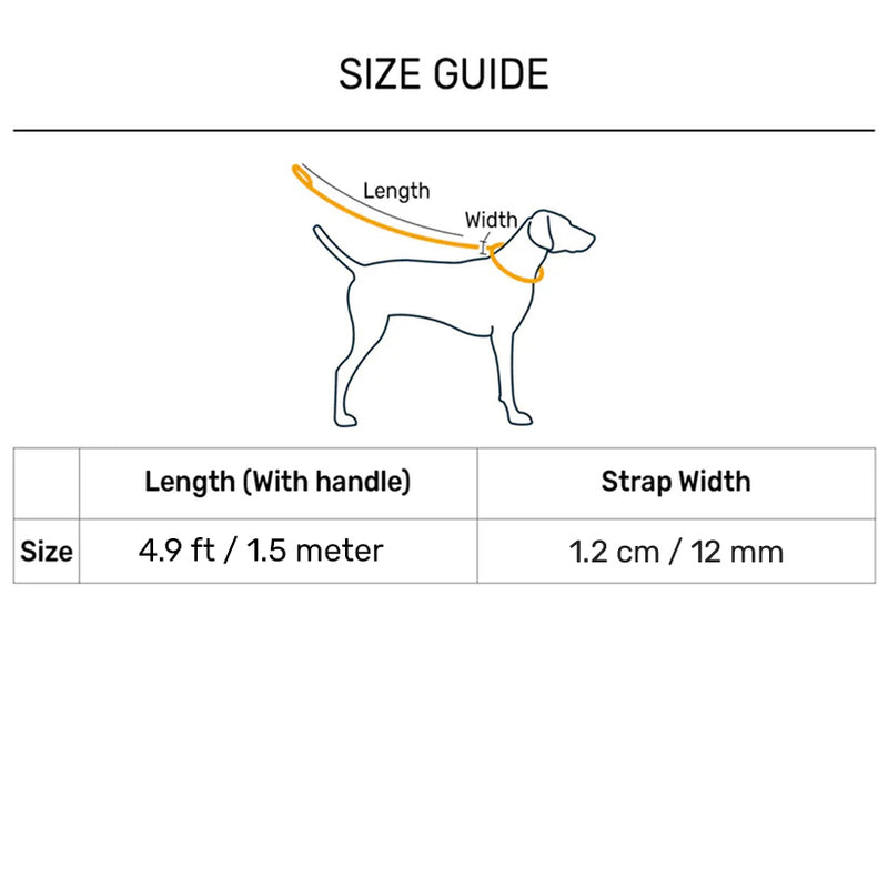 Dash Dog Zoom Easy Leash For Dog - Purple