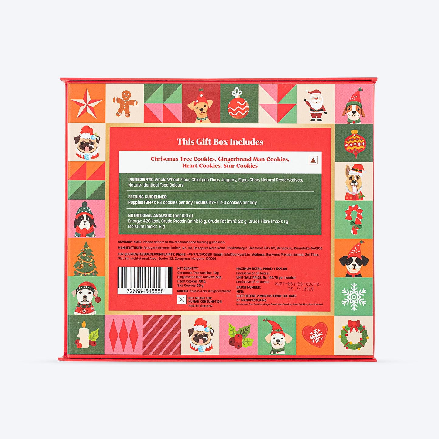 HUFT Gift Of Joy Box For Dog - 300 gm