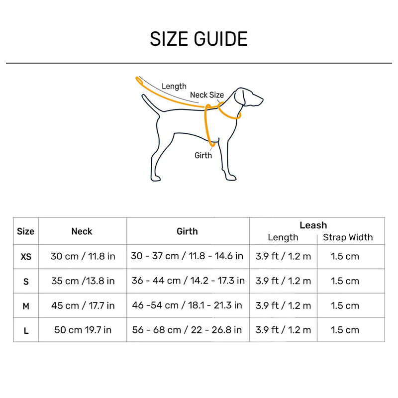 HUFT Free Flow Step-In Harness & Leash Set For Dog - Geomatrix Blue - Heads Up For Tails