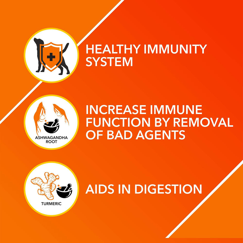 Drools Absolute Immunity Chewable Dog Supplement Tablets - Heads Up For Tails