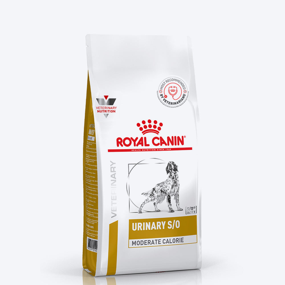 Royal Canin Veterinary Urinary S/O Moderate Calorie Dry Food For Dog - 1.5 kg - Heads Up For Tails