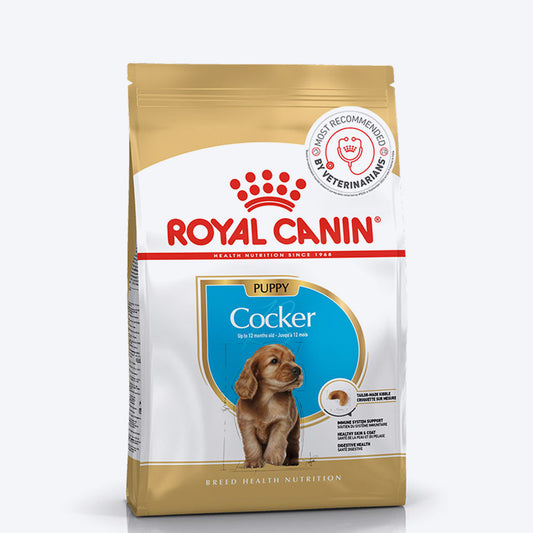 Royal Canin Cocker Junior Food for Puppies - 3 kg